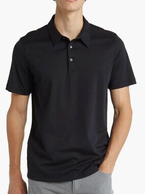 Theory Black Men's Polo Shirt. Sz. L.